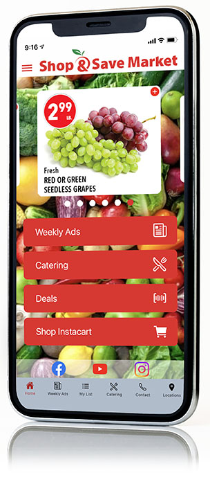 Shop & Save Market App